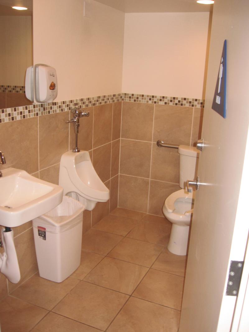 Remodeled Commercial Restroom